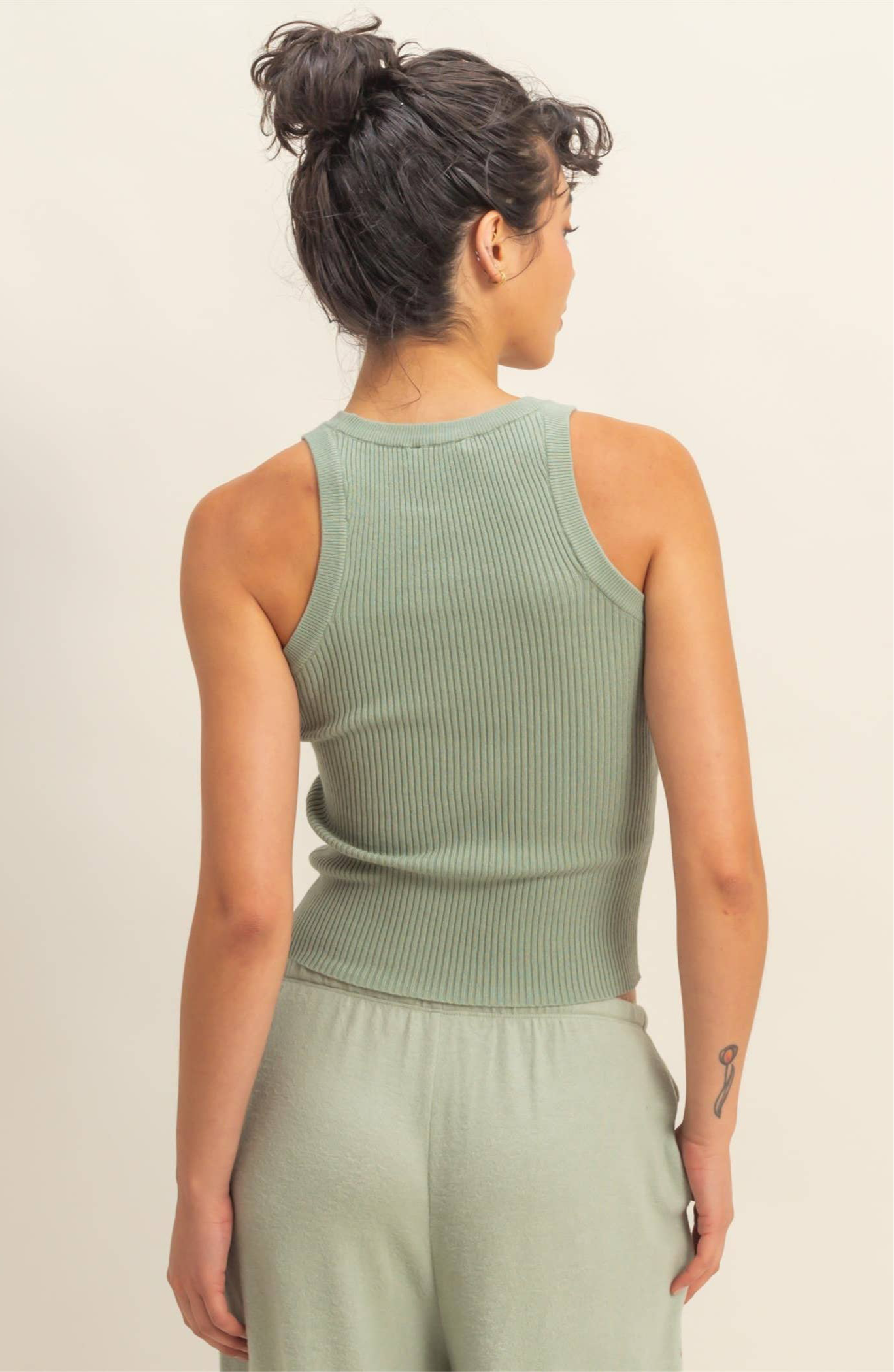 Ribbed Knit Tank Top