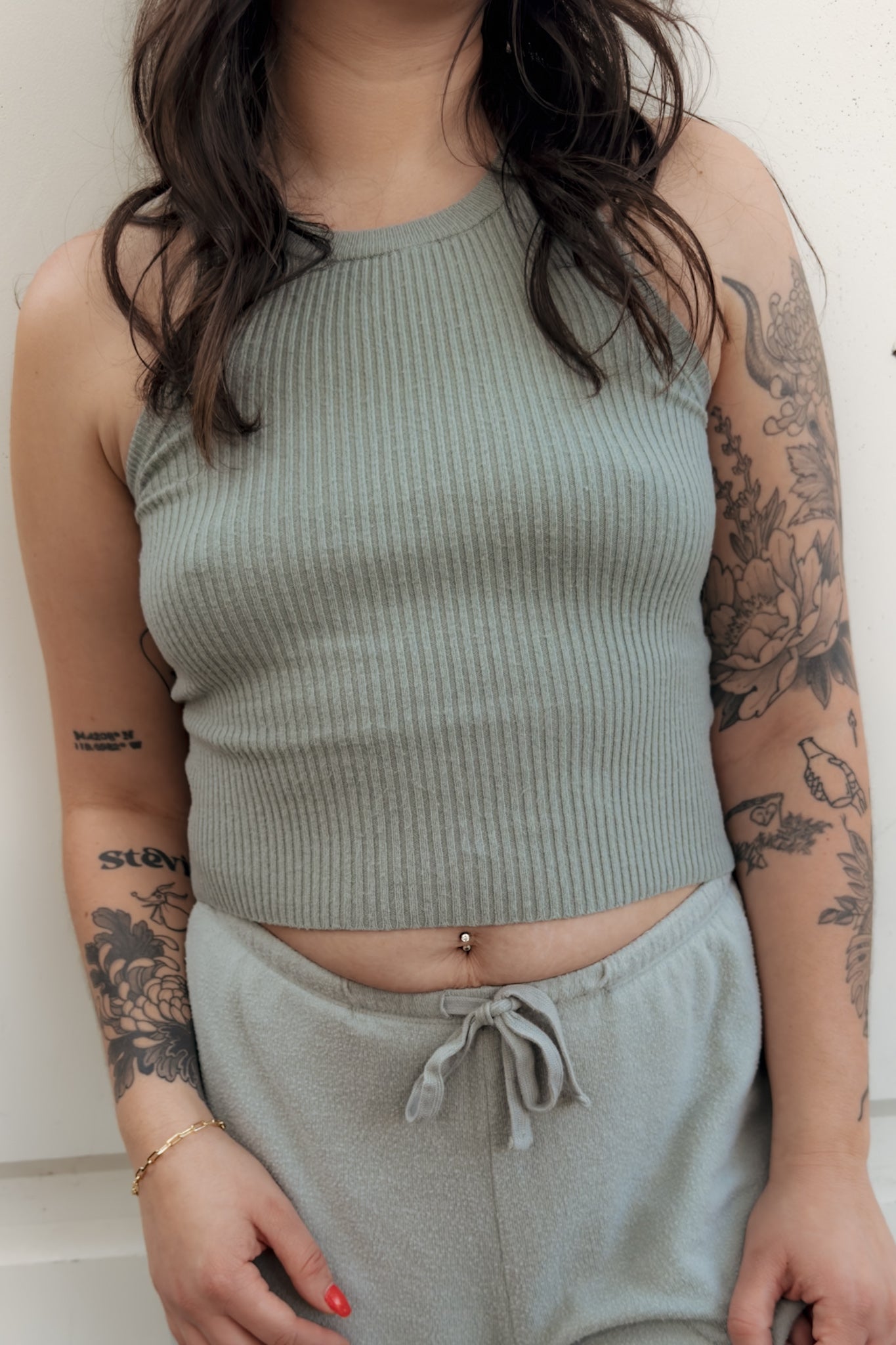 Ribbed Knit Tank Top