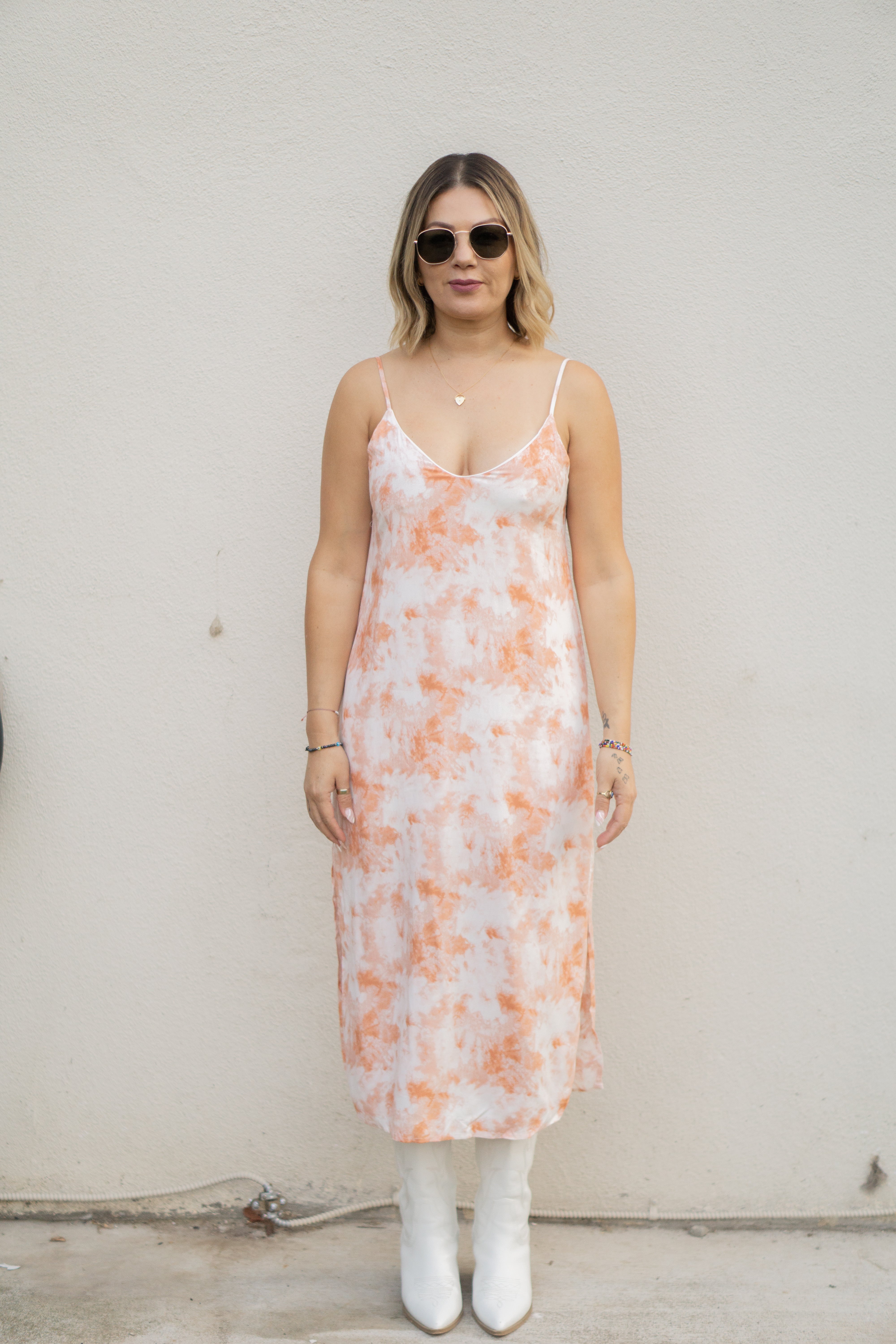 Ily Tie Dye Midi Dress