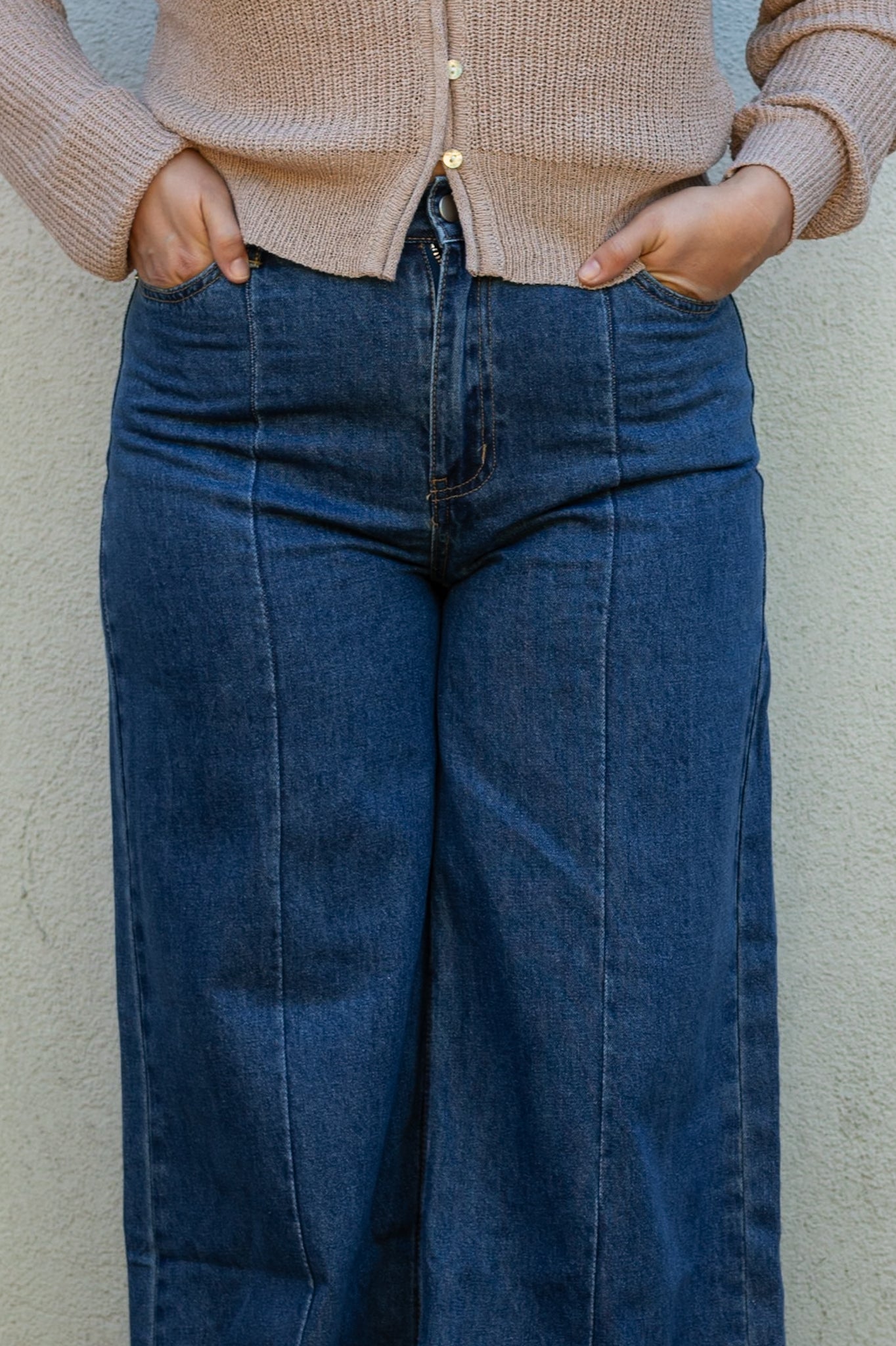Marty Wide Leg Denim Pants