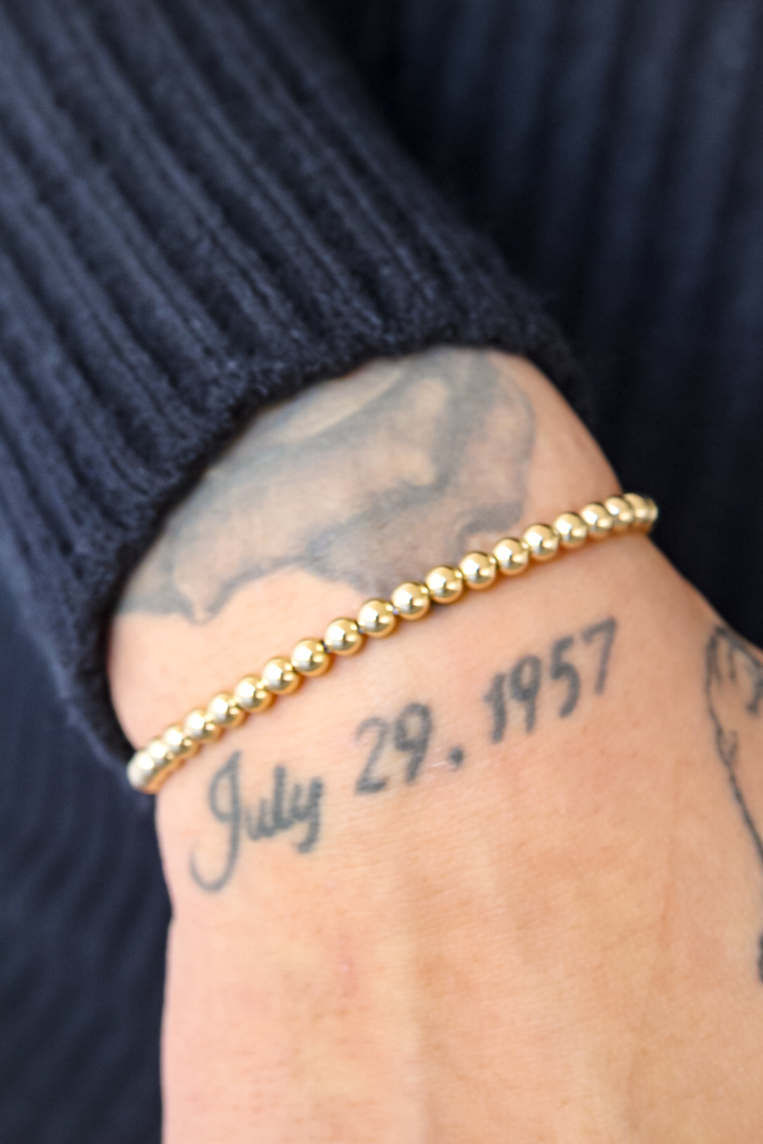 Gold Filled Beaded Bracelet
