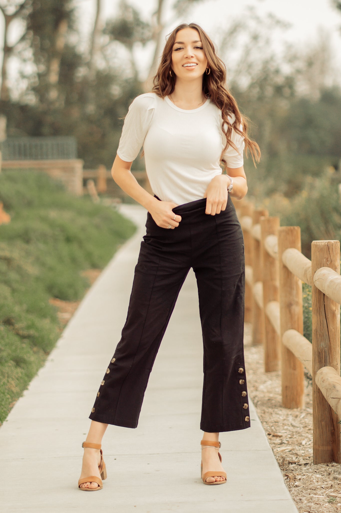 Nini Crop Flare Pant