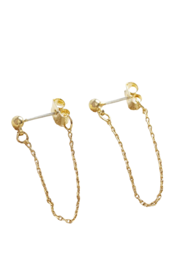 Ball and Chain Earrings