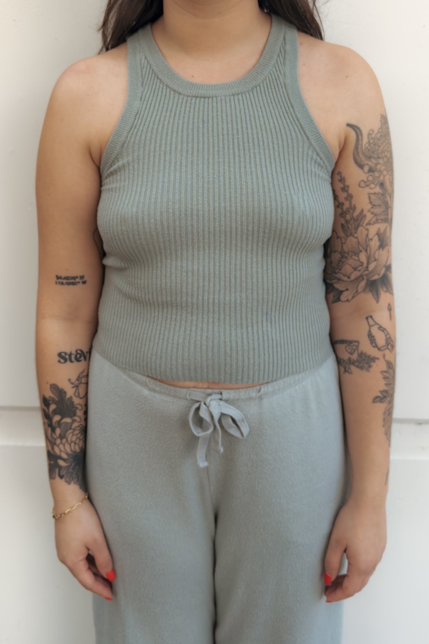 Ribbed Knit Tank Top