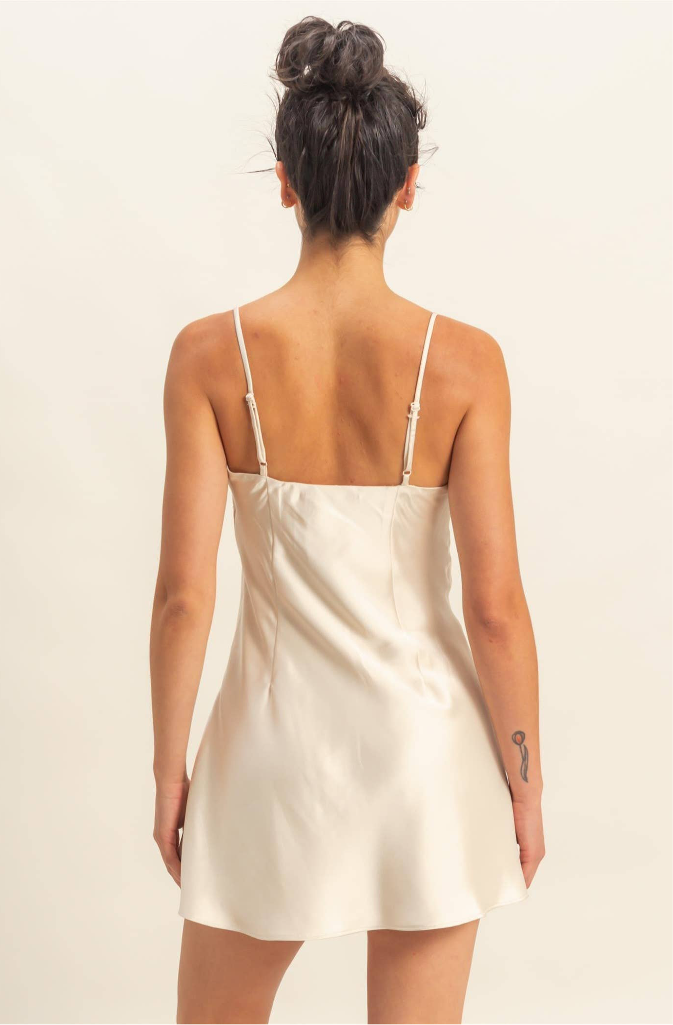 Oh So Sweet Satin Mini Dress