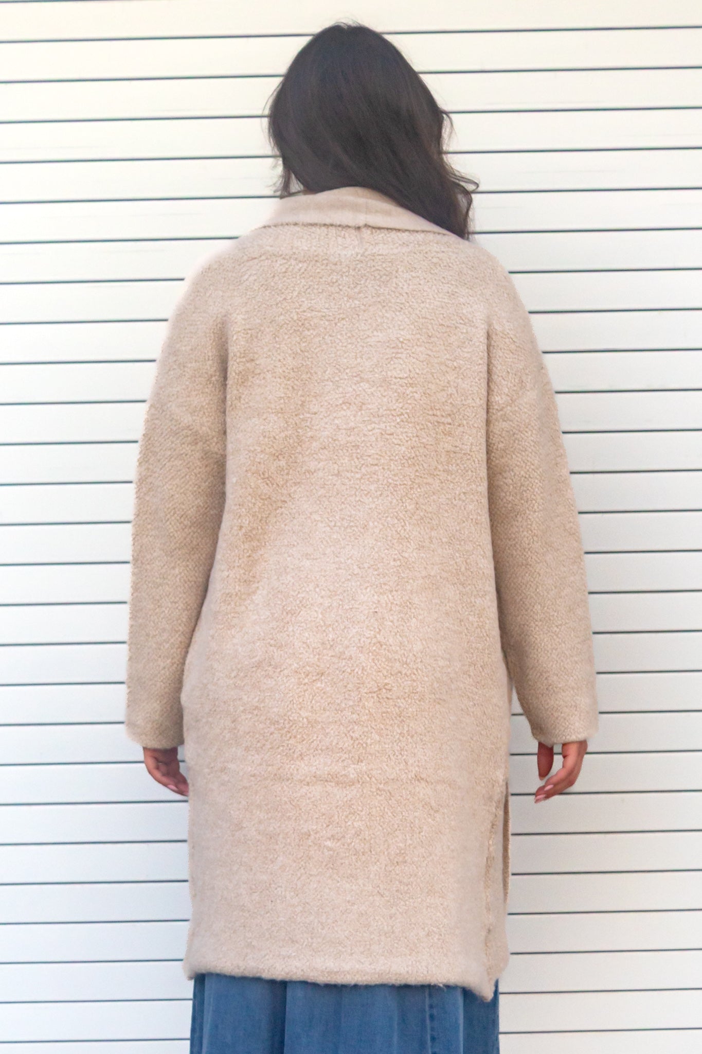 Lauren Open Front Long Cardigan