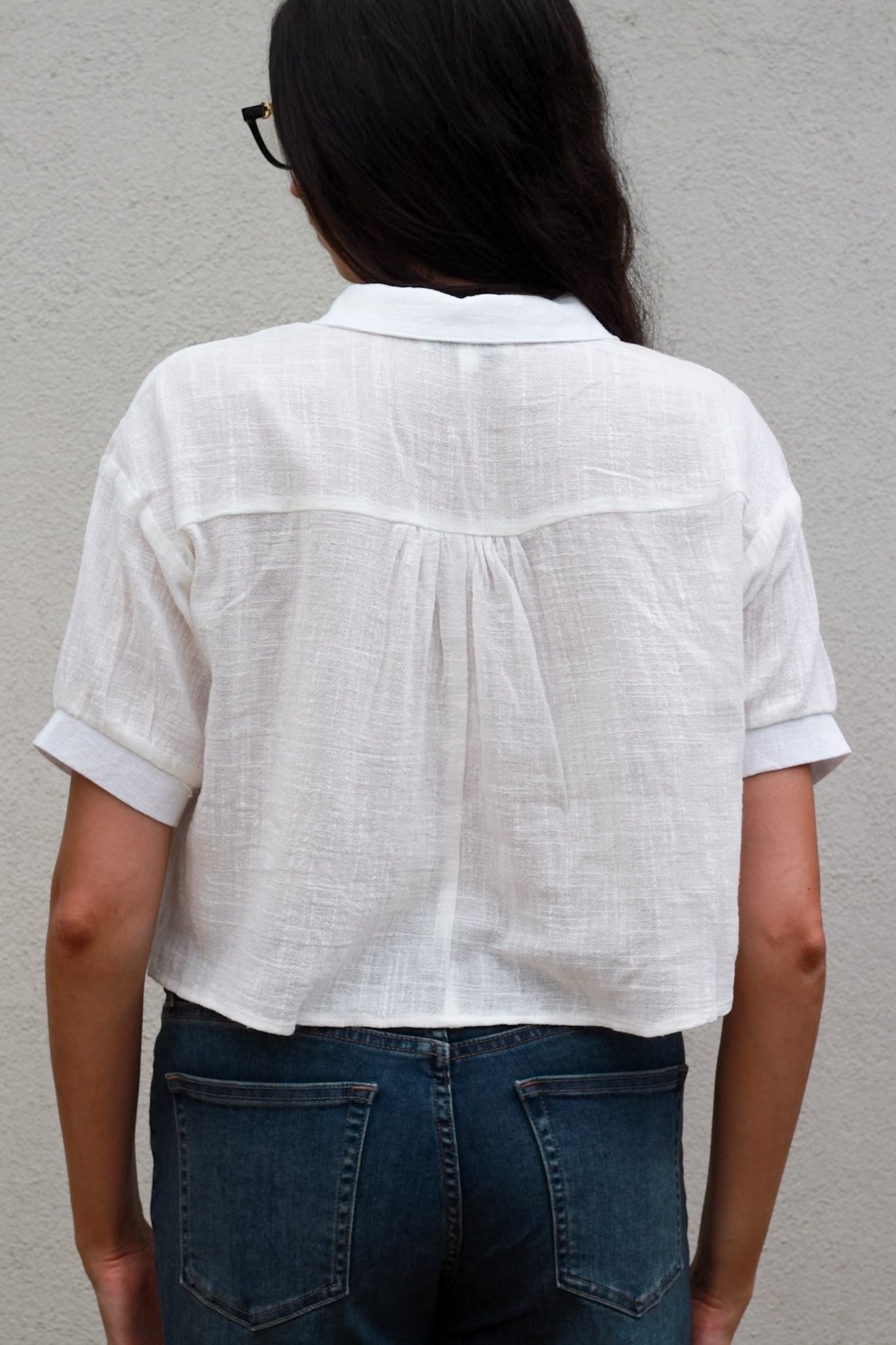 Lisa Textured Button-Up Shirt