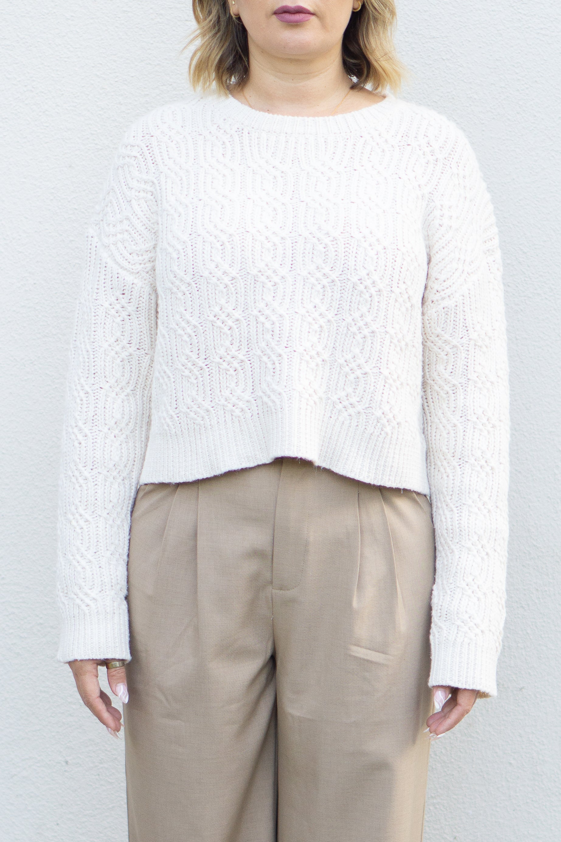 Tori Cable Knit Sweater