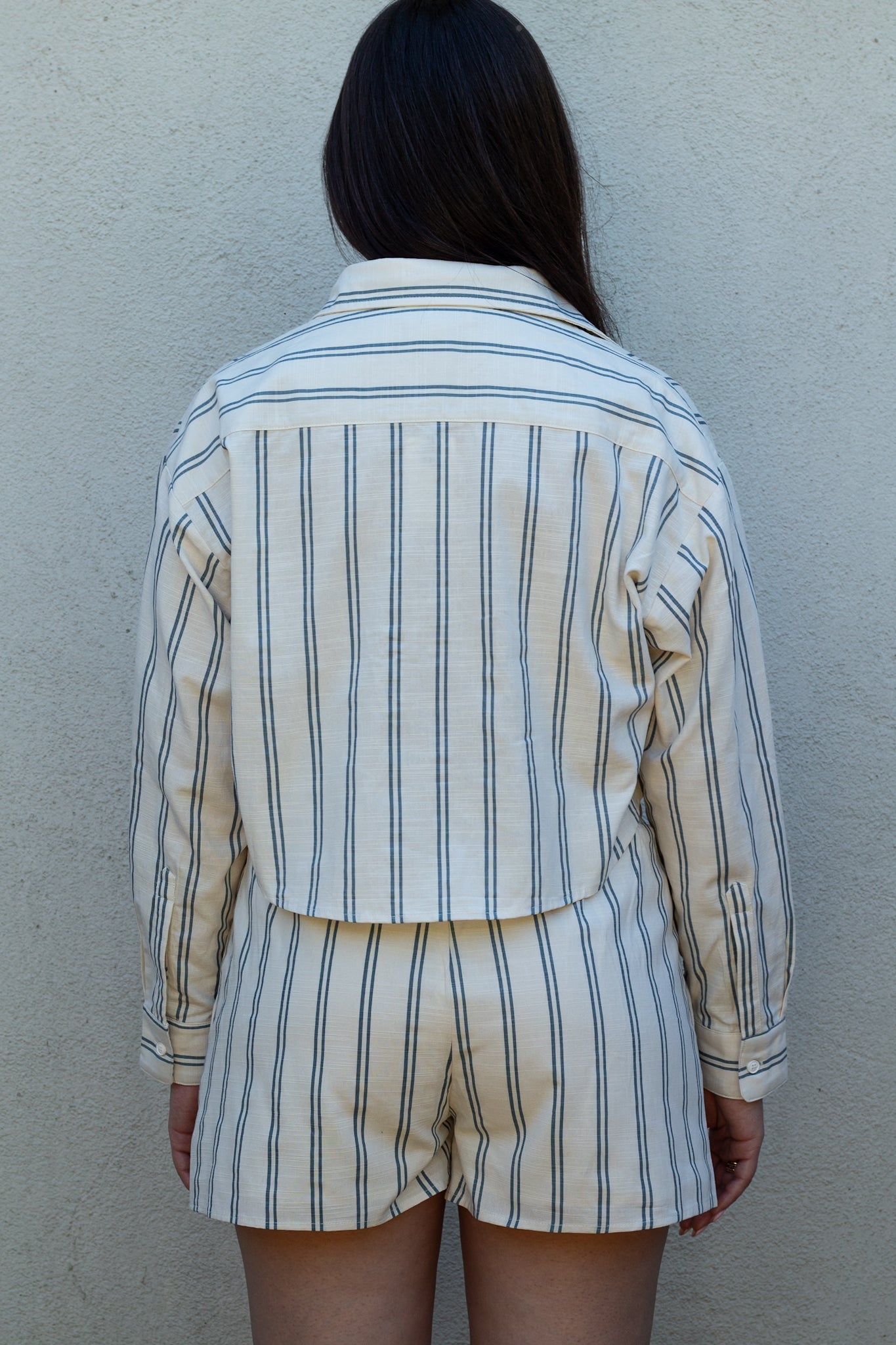 Jenn Striped Button Up Shirt