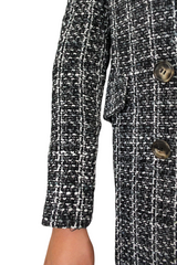 Joanna Plaid Coat