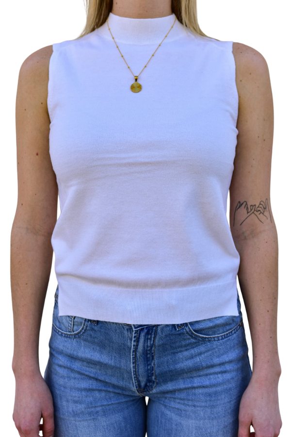 Zoey Mock Neck Top