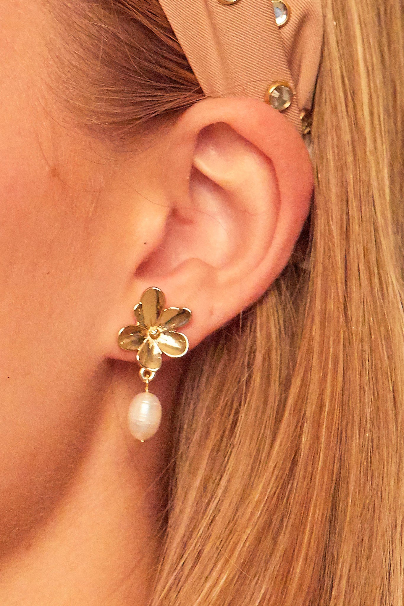 Orchid Earrings | Diosa Life + Style Boutique