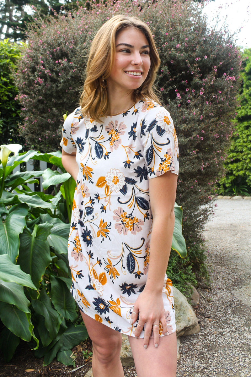 Arlene Botanical Shift Dress | Diosa Life + Style Boutique